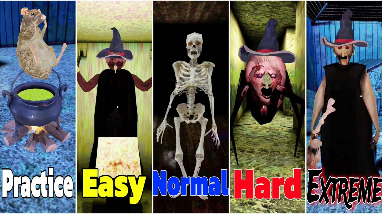 Granny V1.8.7 Halloween Mode In All Difficulties