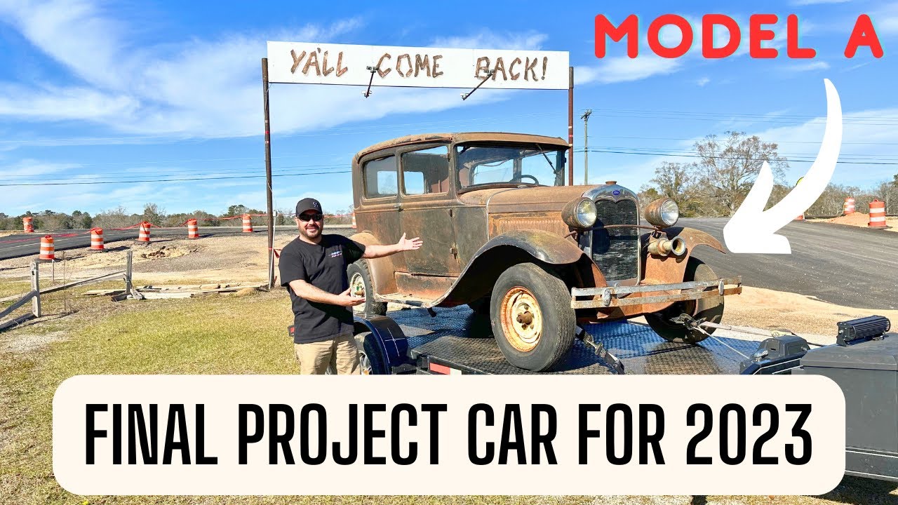 Final project car for 2023. A sweet 1930 Ford Model A