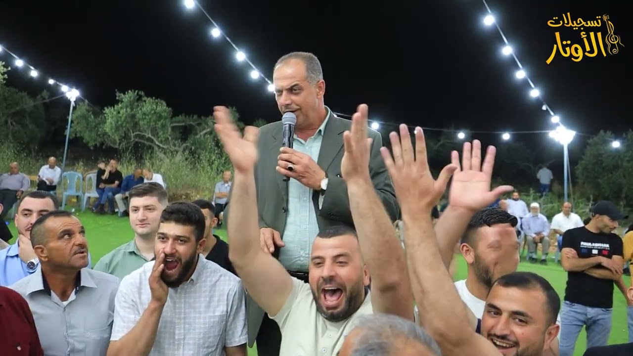 محاورة الفنانين بلال فطيمية وفواز محاجنة ومحمود عبد القادر زفاف العريس طارق النسر- كفر جمال 2023