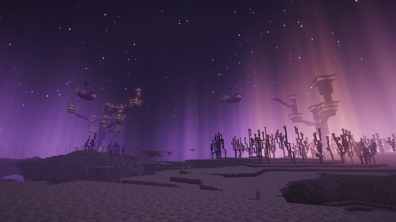 one hour of finishing minecraft and searching for elytra with lofi music - study/chill