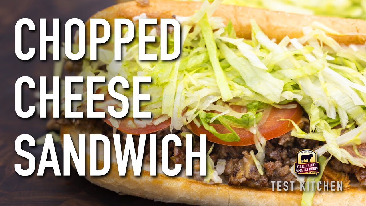 Chopped Cheese on a Blackstone Recipe
