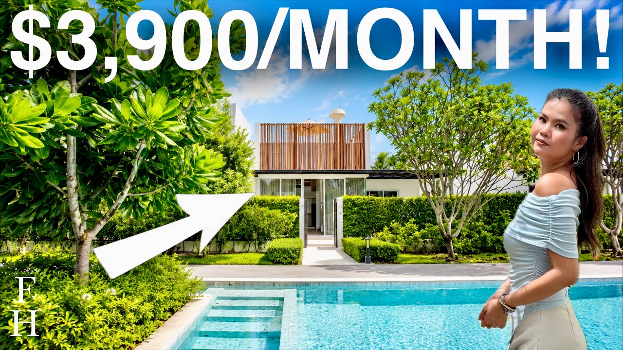 130,000 THB ($3,900) Per Month Villa in Hua Hin, Thailand