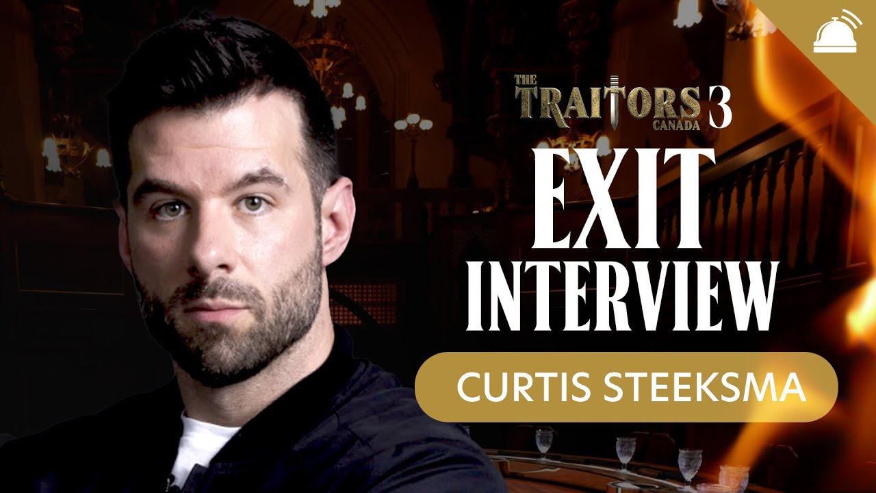 Curtis Steeksma Exit Interview | The Traitors Canada Season 3 First Banished
