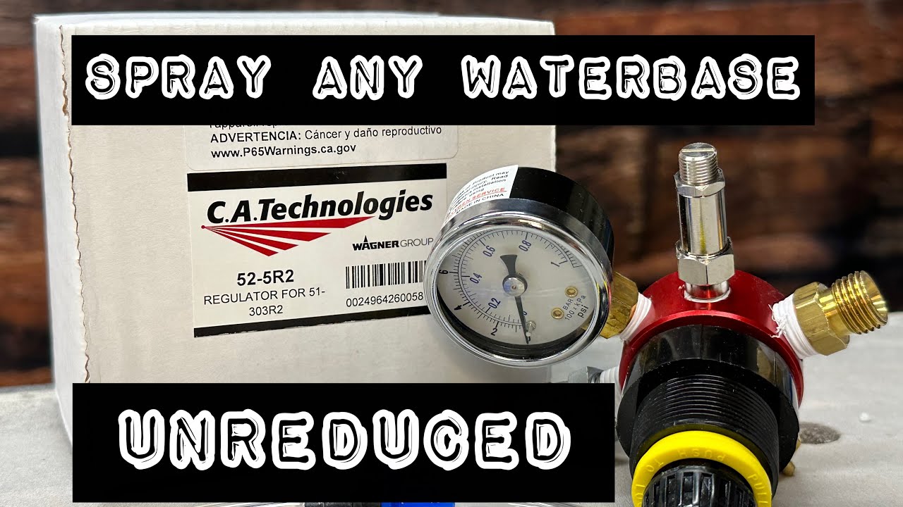 Spray Waterbase Paint Unreduced