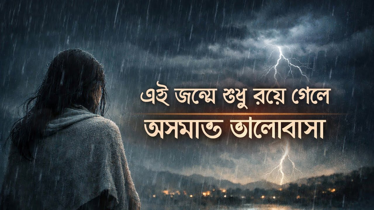 শিরোনাম: “ফিরে আসবি না আর” (New Sad Song 2026).😒