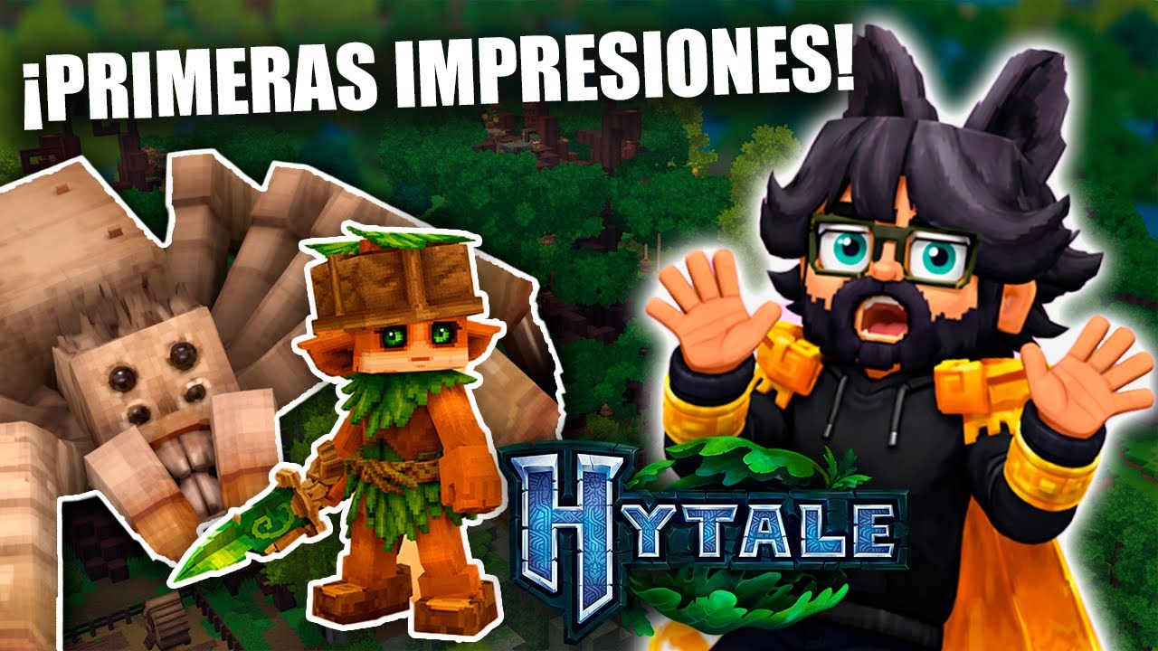 Probé Hytale por primera vez y esto NO me lo esperaba!
