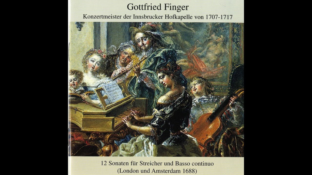 Gottfried Finger (ca. 1660-1730) - 12 Sonaten, Opus 1