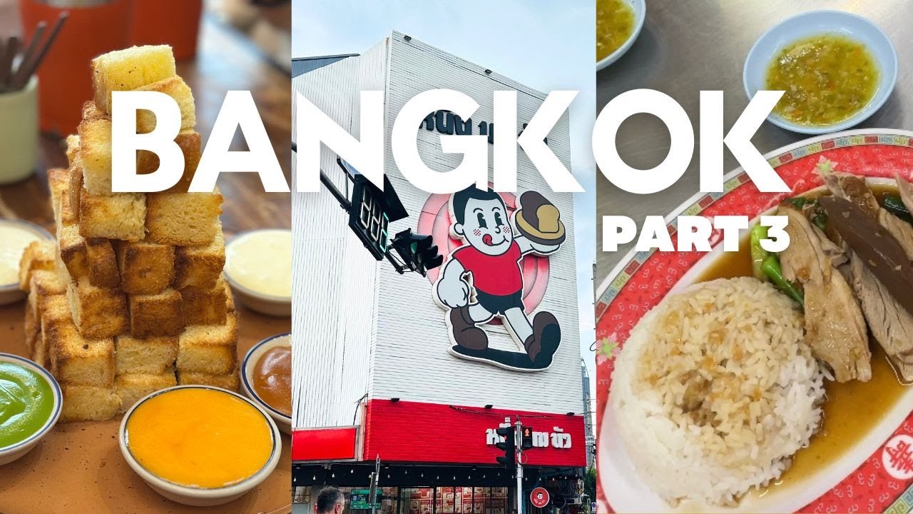 BANGKOK Pt 3 | Michelin restaurant Tang Sui Heng, Nueng Nom Nua shokupan, Banthat Thong