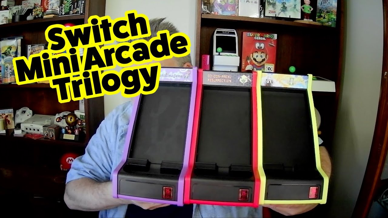 Switch Mini Arcade Trilogy is Complete! | Limited Run Games | gogamego