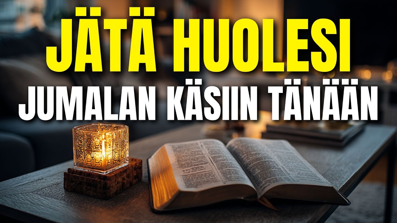 Tänään haluan vain kiittää: aamurukous rauhan ja armon päivää varten