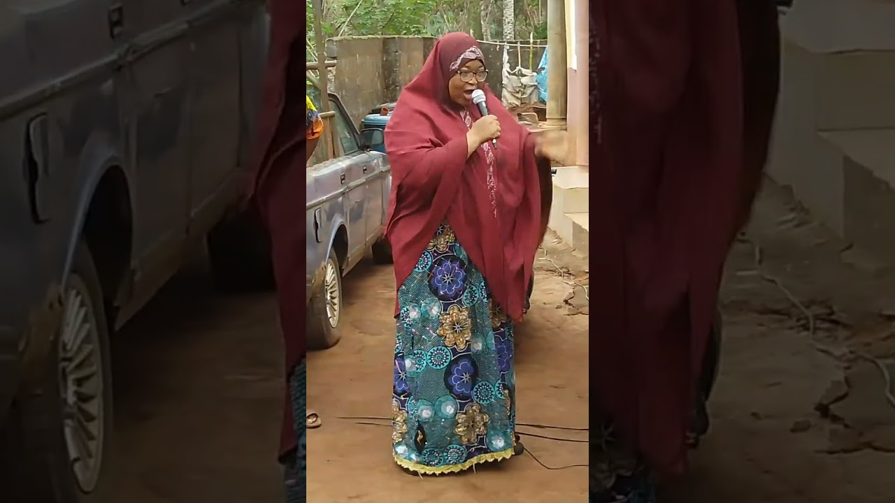 Aishat Obi celebrate Sallah with her igbo community members 