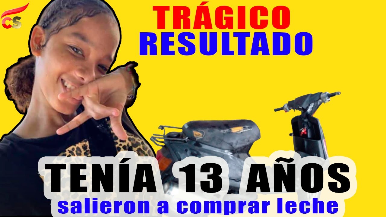 TRÁGICO RESULTADO: Eran novios, salieron a comprar una leche, la hembra tenía 13 años