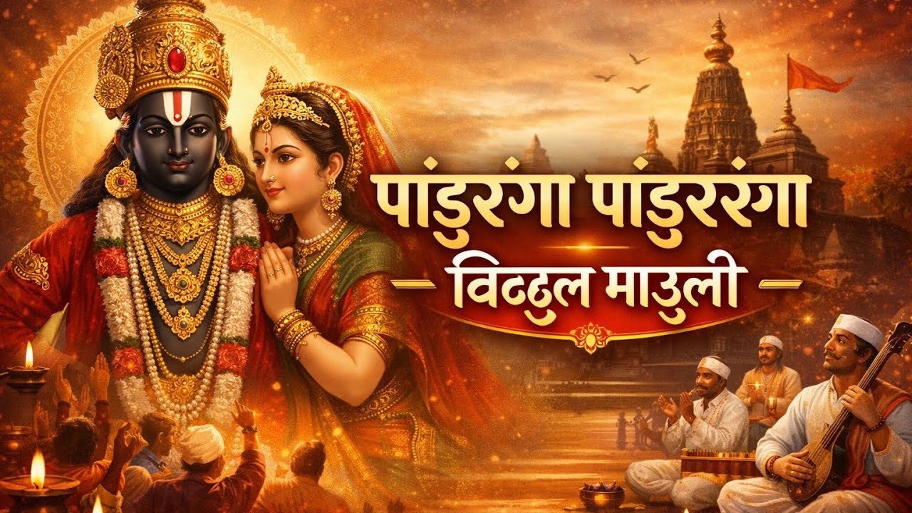 पांडुरंगा पांडुरंगा विठ्ठल माऊली | Marathi Bhakti Song | Abhi Notes Studio 🙏