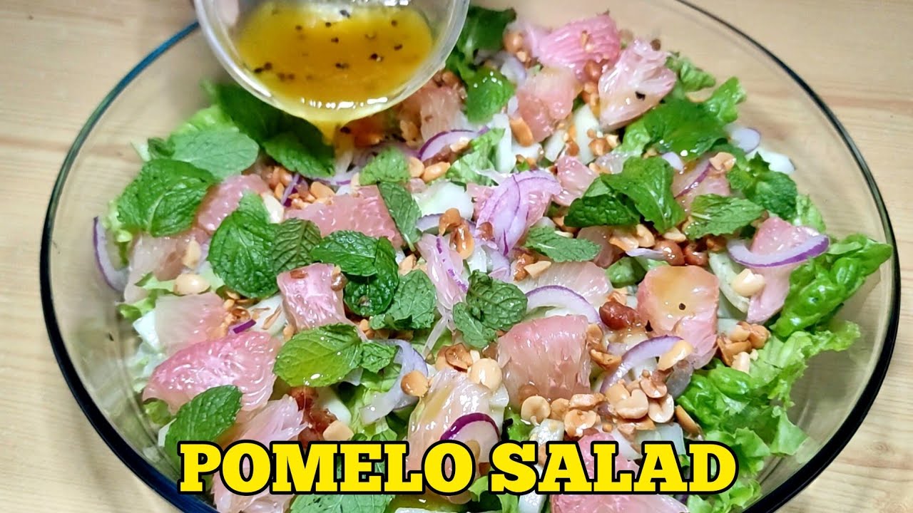 How to make POMELO SALAD | Kitchen time with Anna