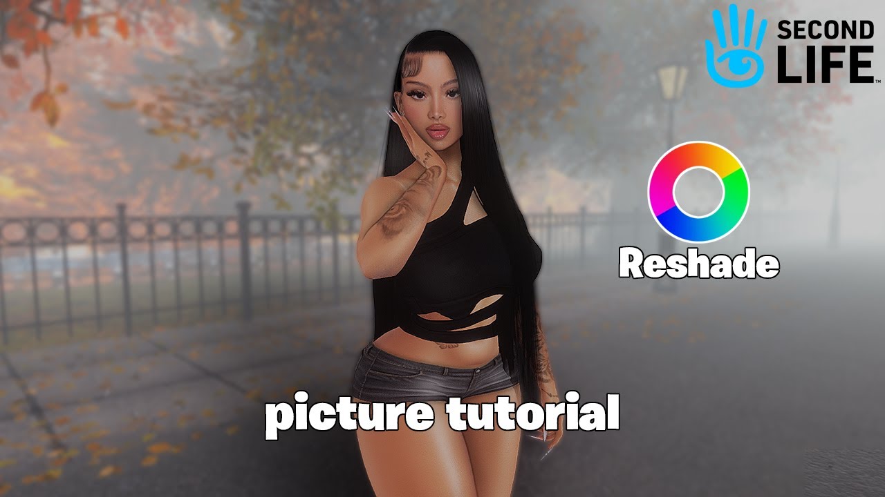 Как я фотографирую в Second Life (с Reshade) 📸