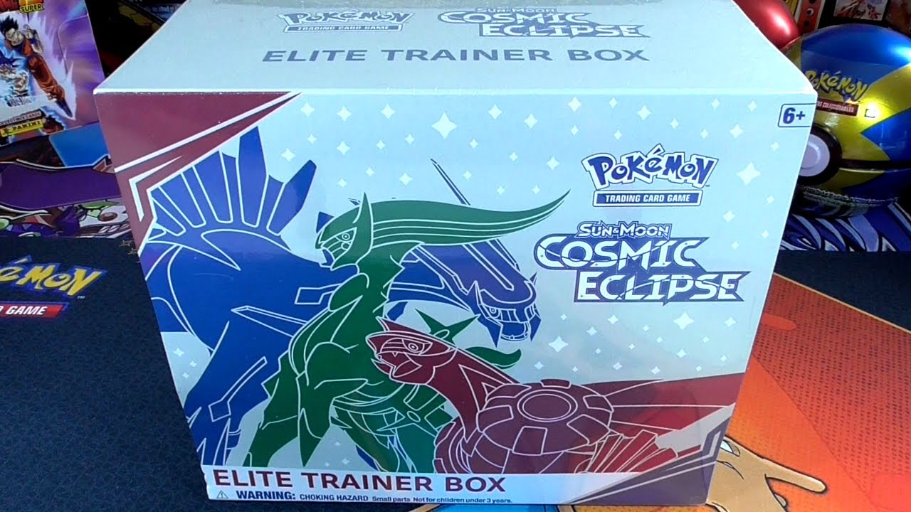 APERTURA ÉPICA DE CARTAS POKÉMON ECLIPSE COSMICO ELITE TRAINER BOX
