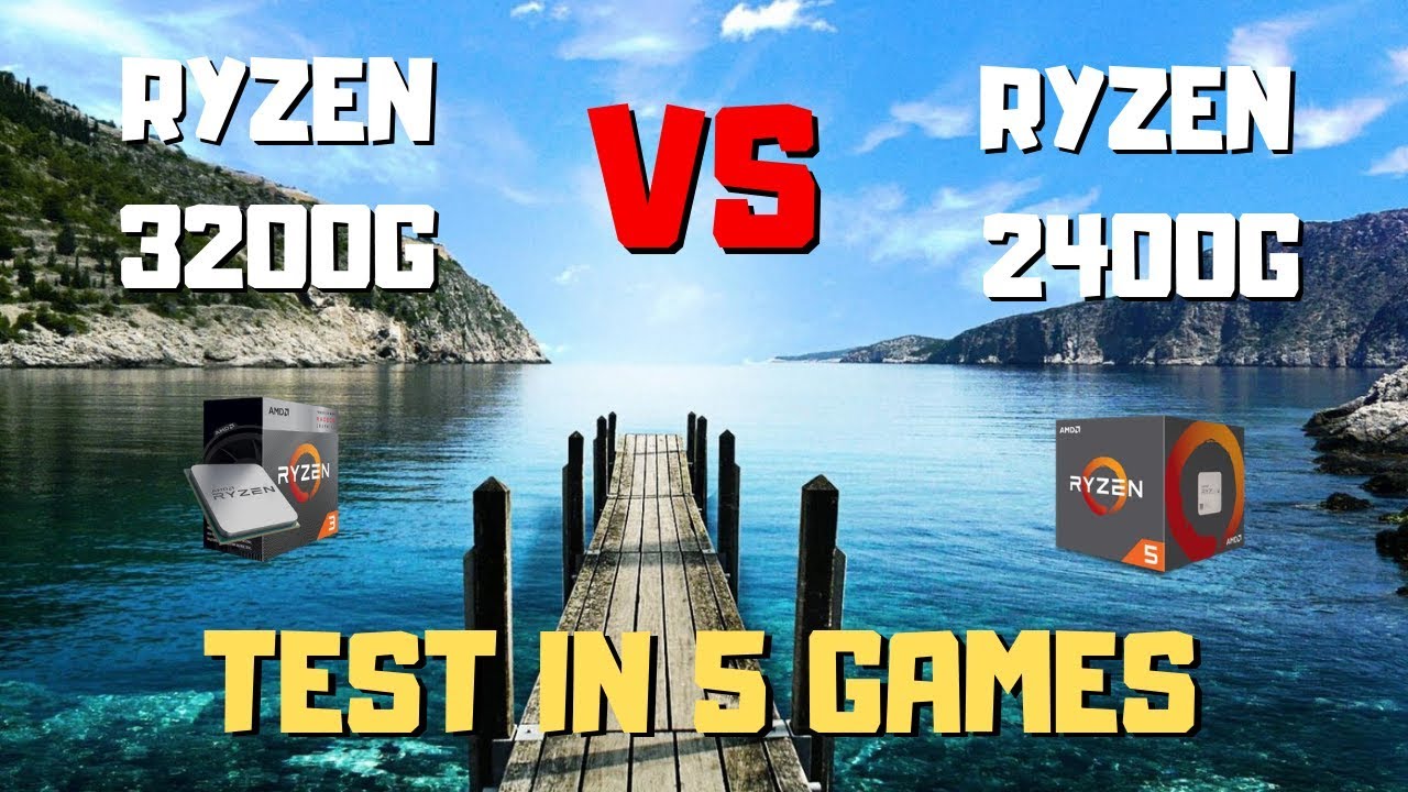 Amd Ryzen 3 3200g Vs Ryzen 5 2400g Test In 5 Games 1080p