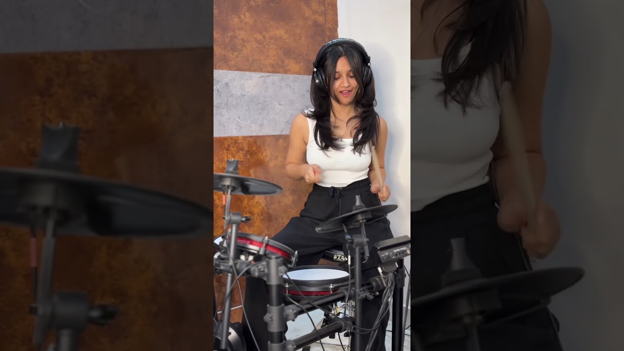 I Wanna Be Your Slave | Drum Cover - Srividya Kotnala | #drummer #drummergirl #drumcover