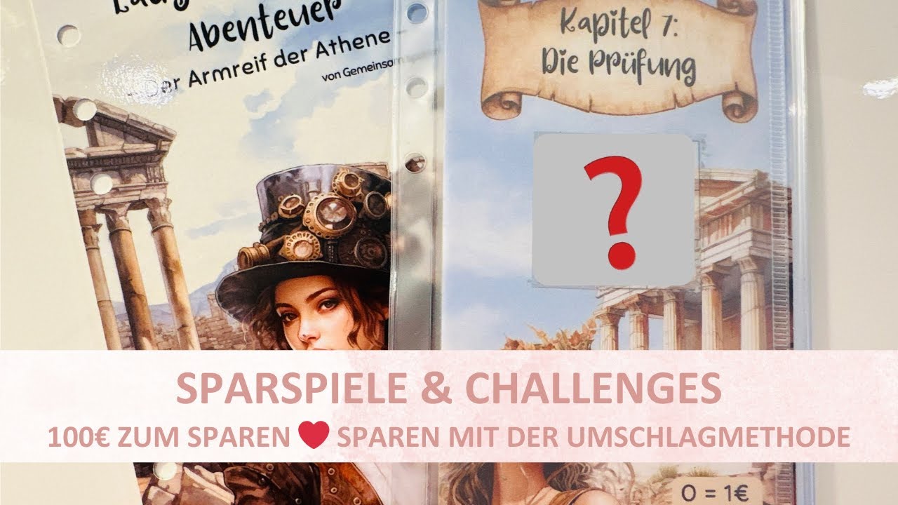 Sparspiele und Challenges Dezember Woche 3 🌸 100 € zum Spielen I Umschlagmethode I Budgeting