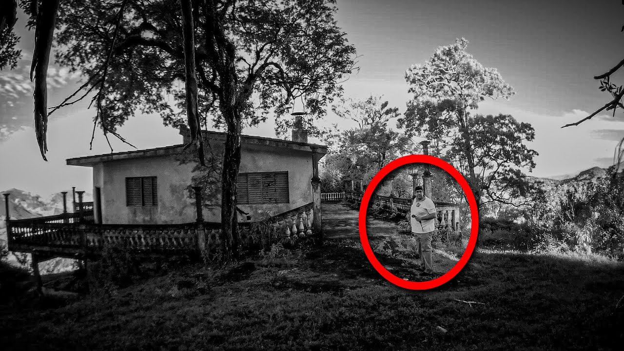 A CÂMERA ESCONDIDA REGISTROU UM INDIVÍDUO MISTERIOSO QUE ESTAVA NOS PERSEGUINDO