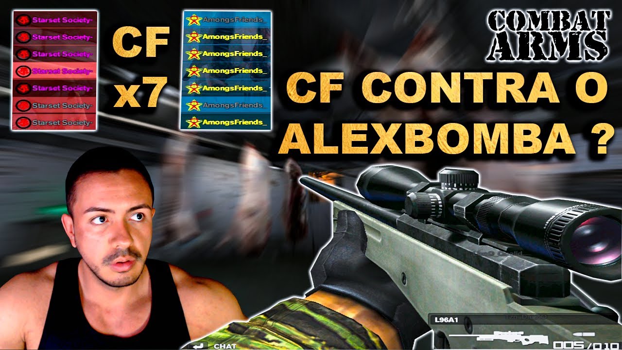 COMBAT ARMS || CF x7 CONTRA O ALEXBOMBA