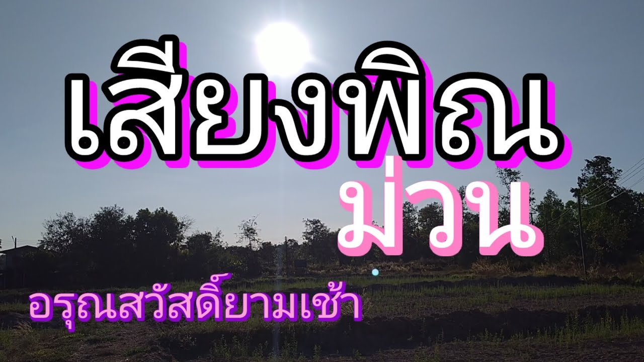 เสียงพิณ ม่วน อรุณสวัสดิ์ยามเช้า