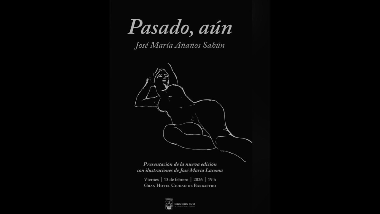 Los hijos de José Mª Añaños Sahún presentan la reedición de su libro ‘Pasado, áun’ este viernes