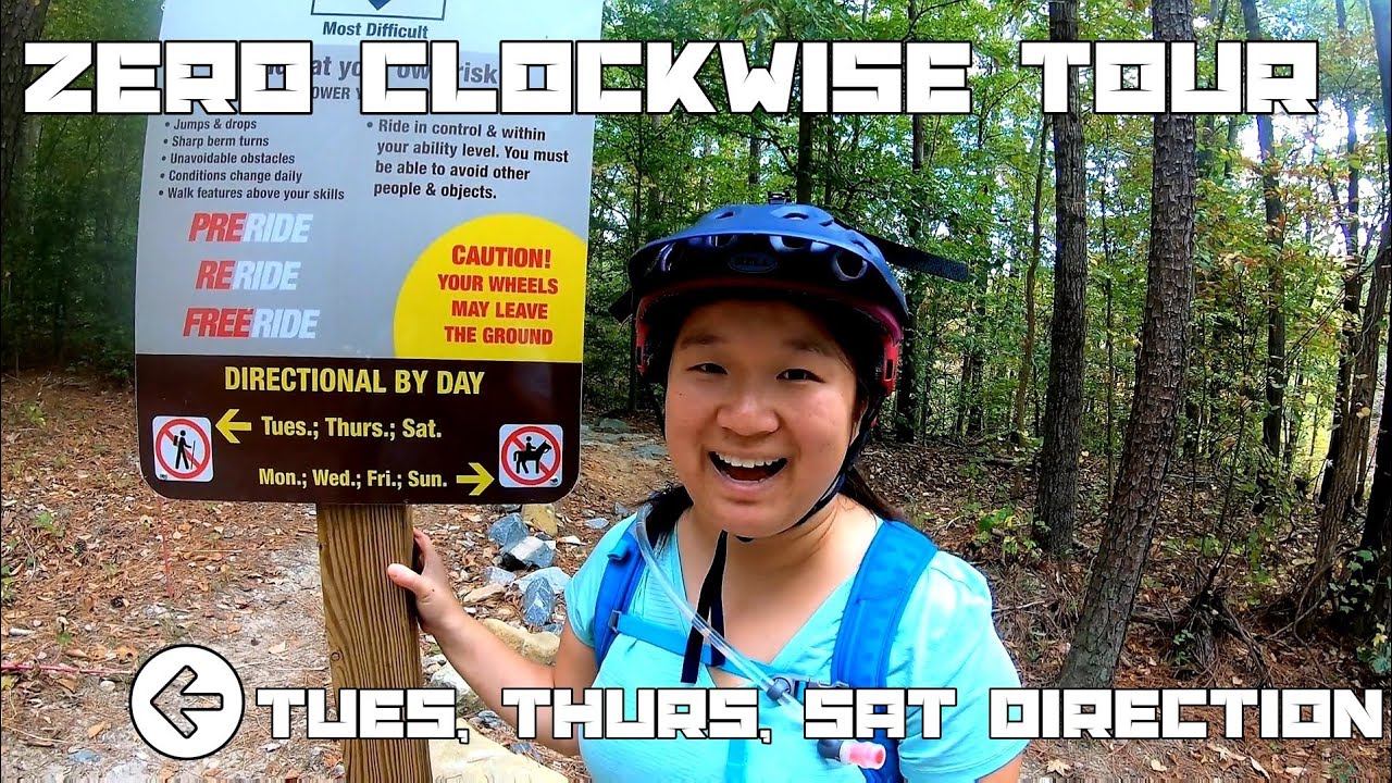 Pocahontas State Park Mountain Bike Trails: Zero Tour part 1 (Clockwise: Tues, Thurs, Sat)