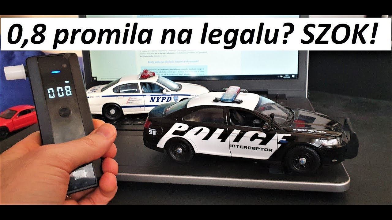 0,8 promila na legalu? ILE MOŻNA WYPIĆ? piłeś nie jedź! Alkomat Xblitz Spirit