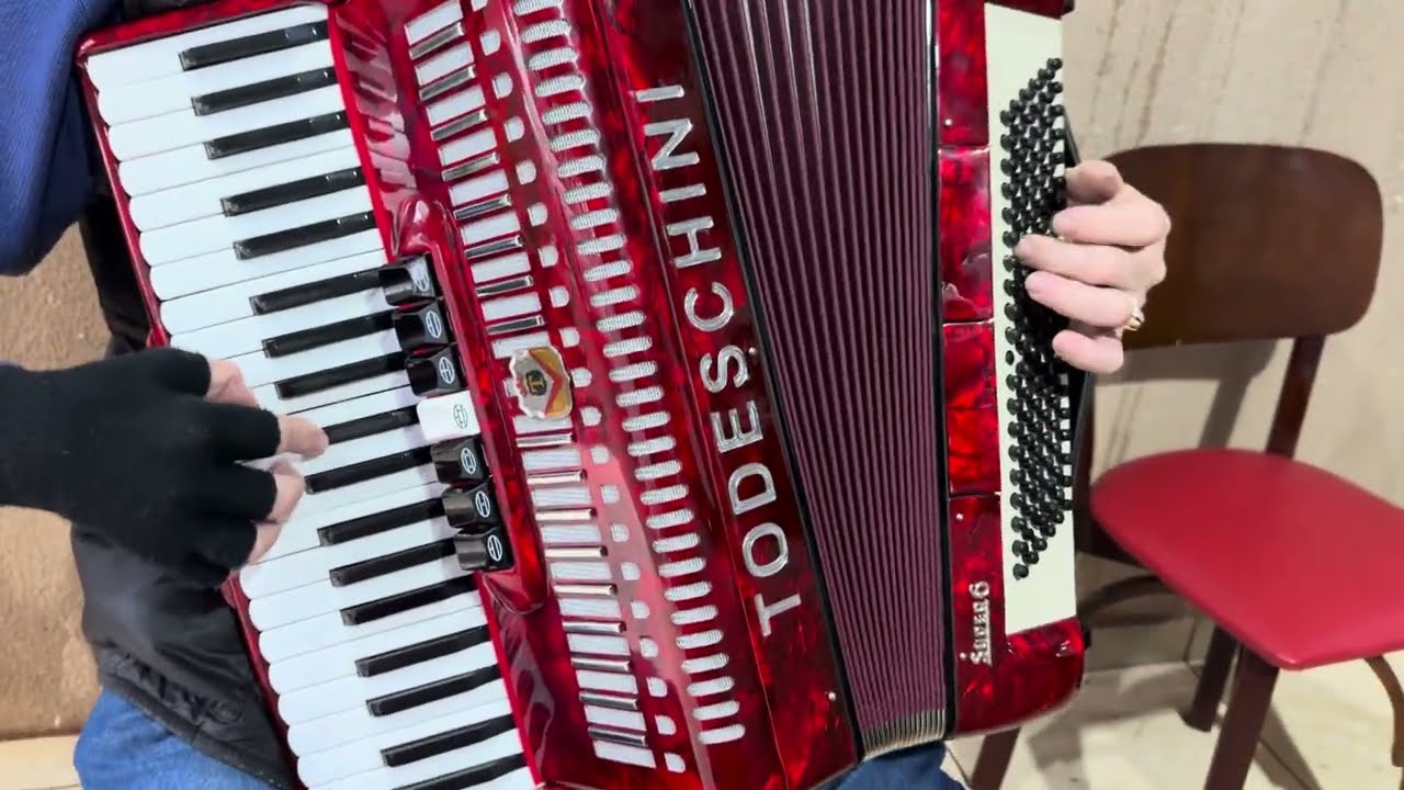 ($5600 ) Acordeon Todeschini 120 Super 6