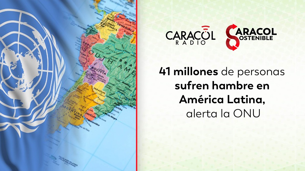 41 millones de personas sufren hambre en América Latina, alerta la ONU | Caracol Sostenible