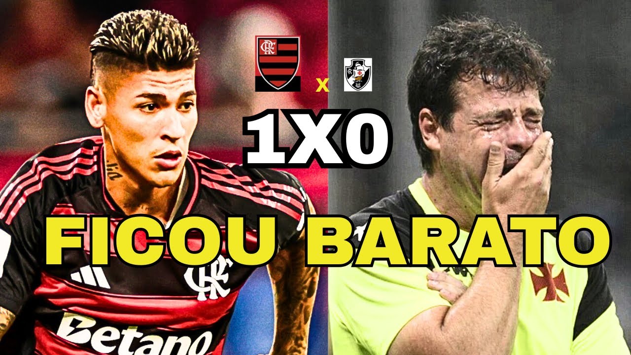 🔥 Flamengo amassa o Vasco e domina o clássico dos milhões