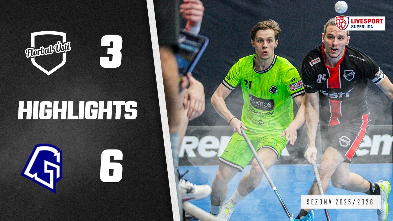 Sestřih Livesport Superliga: Florbal Ústí - 1. SC NATIOS Vítkovice 3:6