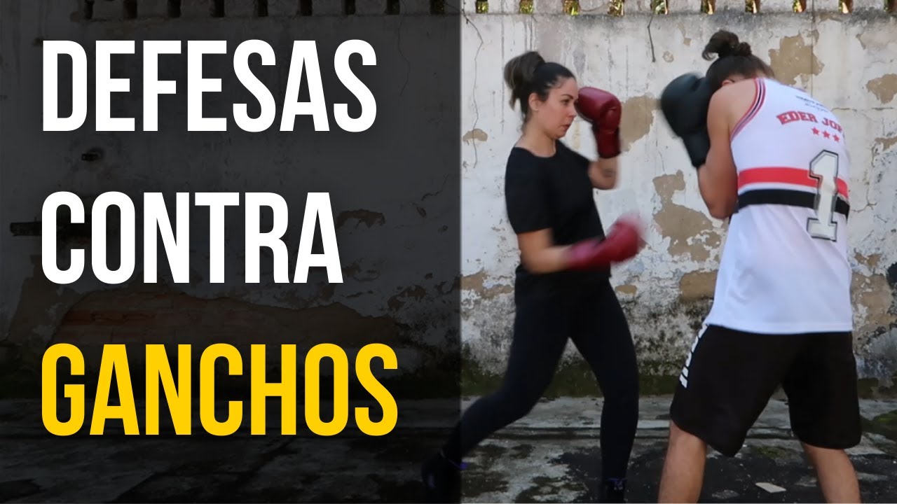 2 DEFESAS CONTRA GOLPES GANCHOS NA CARA