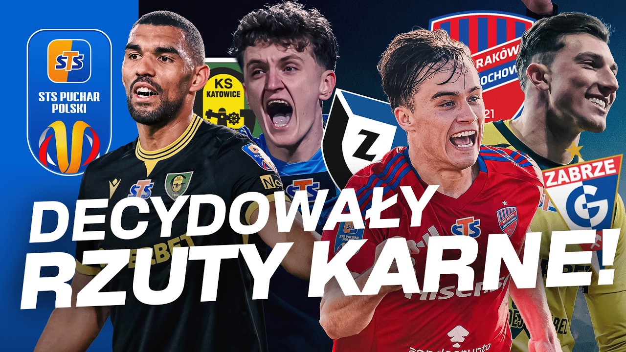 MAGAZYN STS PUCHARU POLSKI 🏆 Skr&oacute;ty mecz&oacute;w z 1/4 finału (2025/26)