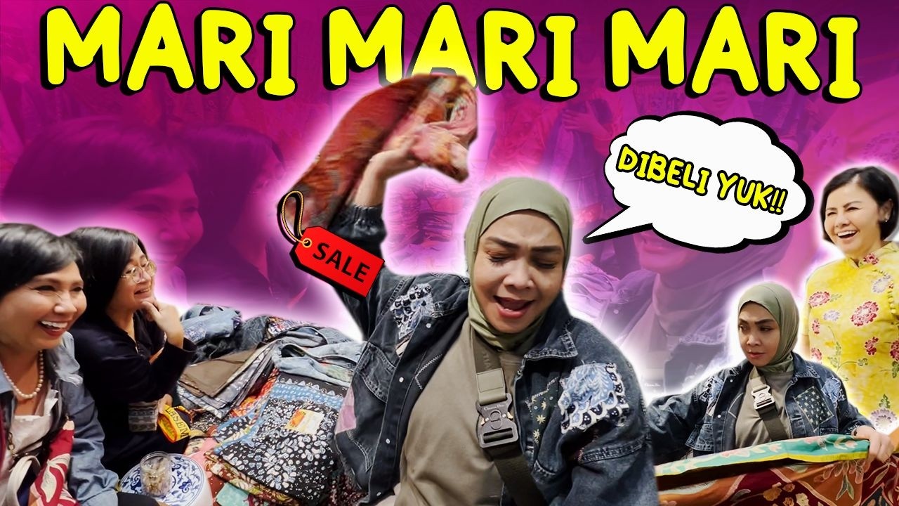 MAMA RIETA DAN BESTIE BORONG BELANJAAN DI PAMERAN.. LANJUT MAKAN DAGING YG SUPER WUENAK!!