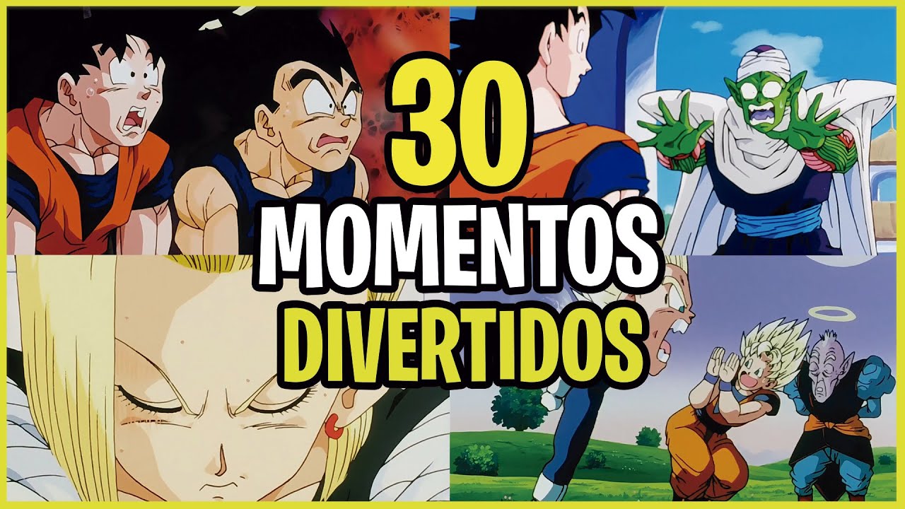 30 MOMENTOS MÁS DIVERTIDOS DE TODO DRAGON BALL Z!!