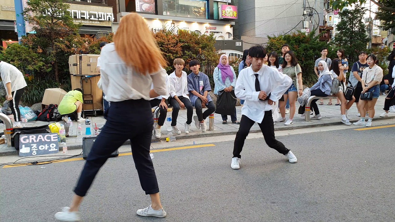 180901 그레이스 노크/그레이스 컴백공연/9월1일토요일/홍대걷고싶은거리