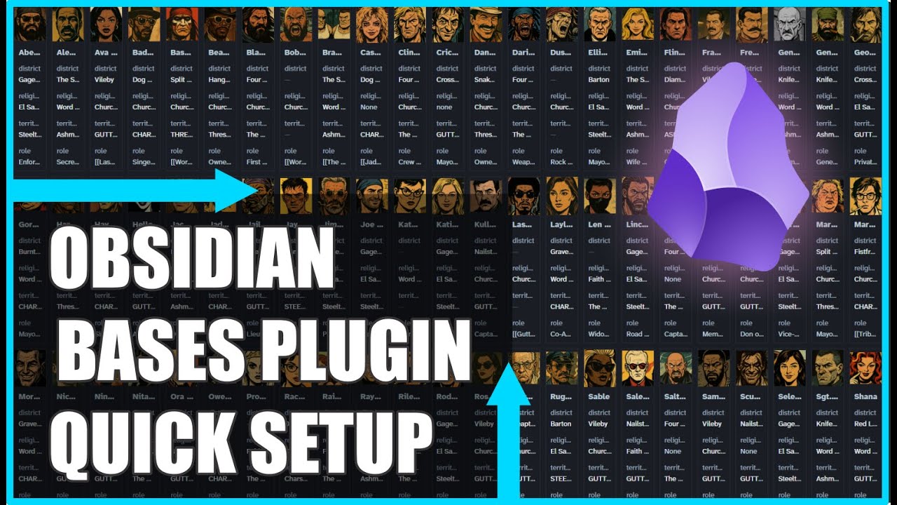 Obsidian New Bases Plugin Quick Setup