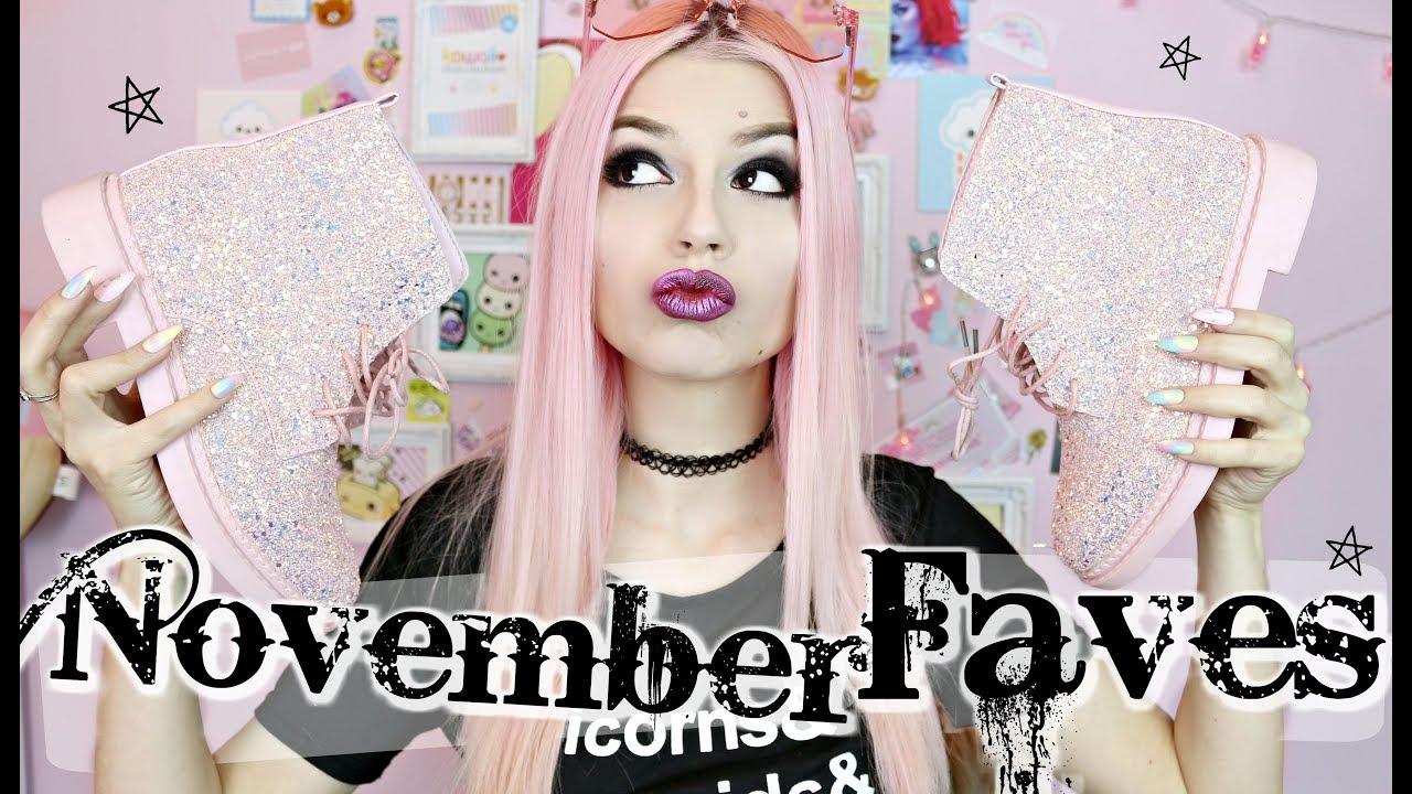 Huge Pastel Pink & Black Haul | November Favorites
