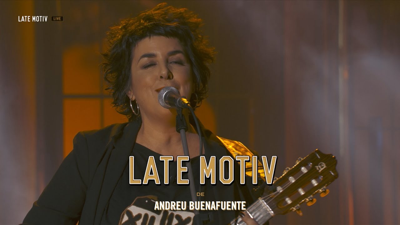 LATE MOTIV - Amparo Sánchez. 