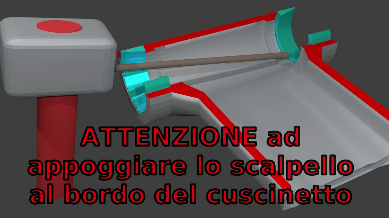 Fiat Multipla, sostituzione cuscinetti braccio oscillante posteriore.