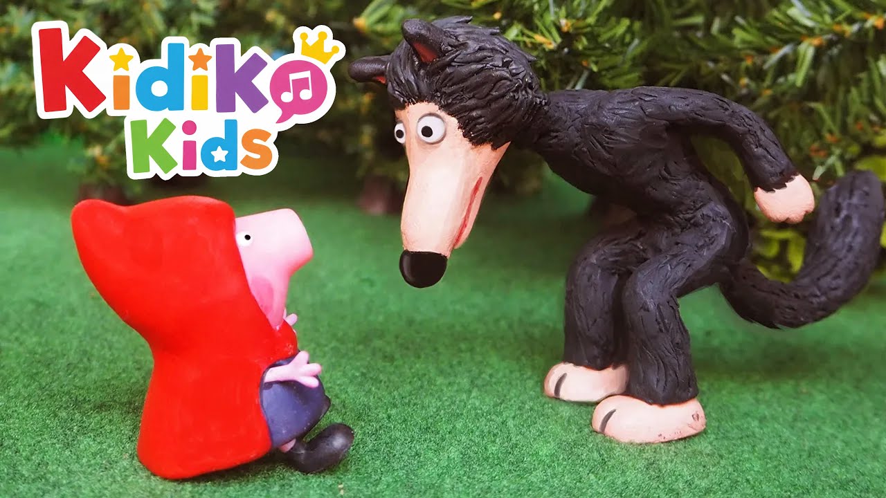 Caperucita Roja y el Lobo Feroz en Español Cuento Infantil 💖 Peppa Pig Cuentos y Canciones