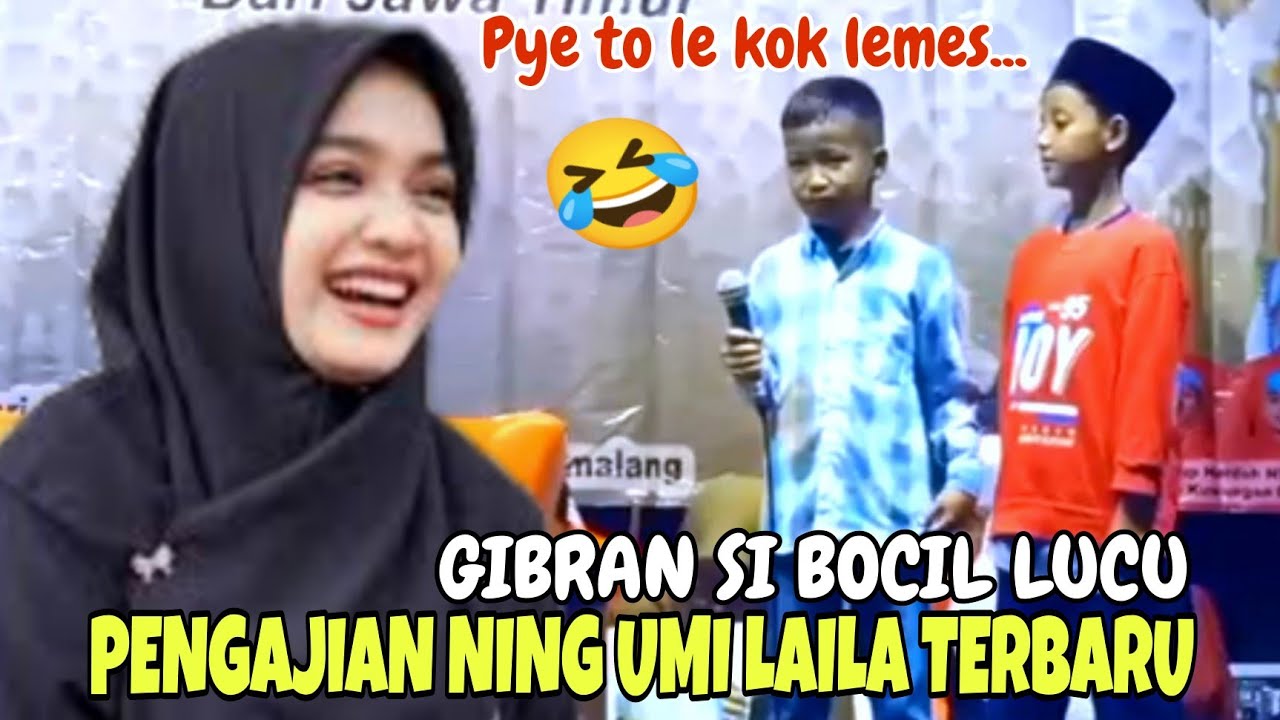 NING UMI LAILA BERTEMU ADIK GIBRAN SI BOCIL SUPER LUCU//PENGAJIAN NING UMI LAILA TERBARU 