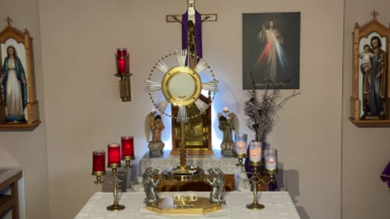LIVE Eucharistic Adoration - Sisters of Divine Mercy