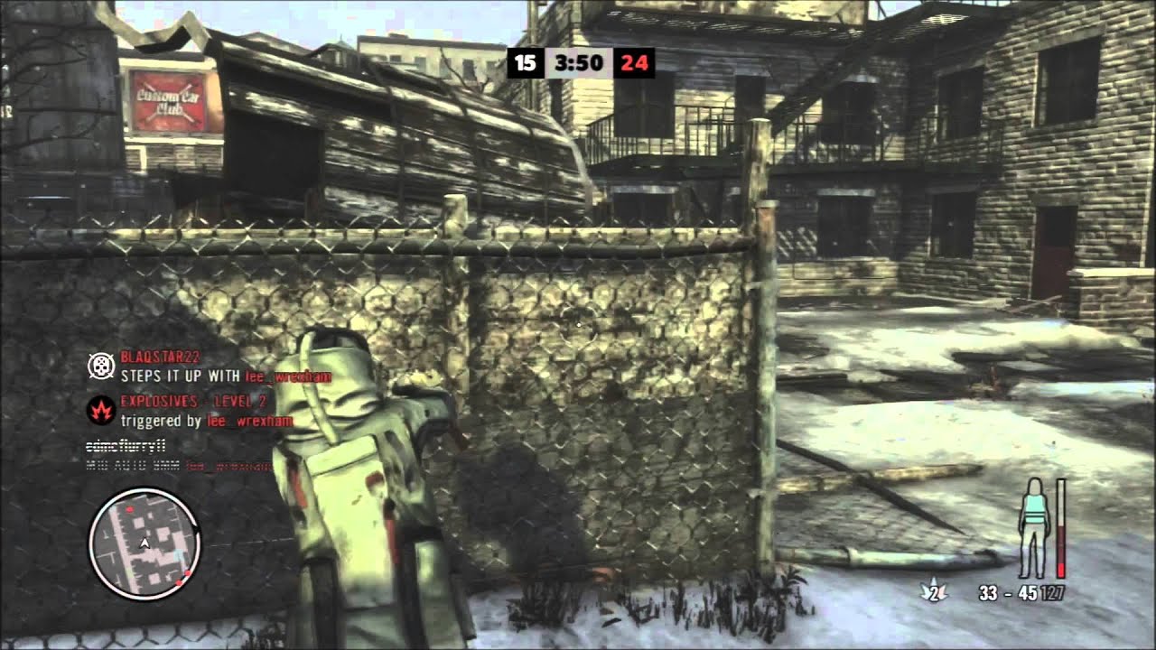 Max Payne 3 Multiplayer - Deathmatch Mayhem with lee_wrexham at Hoboken Tenements Part 1