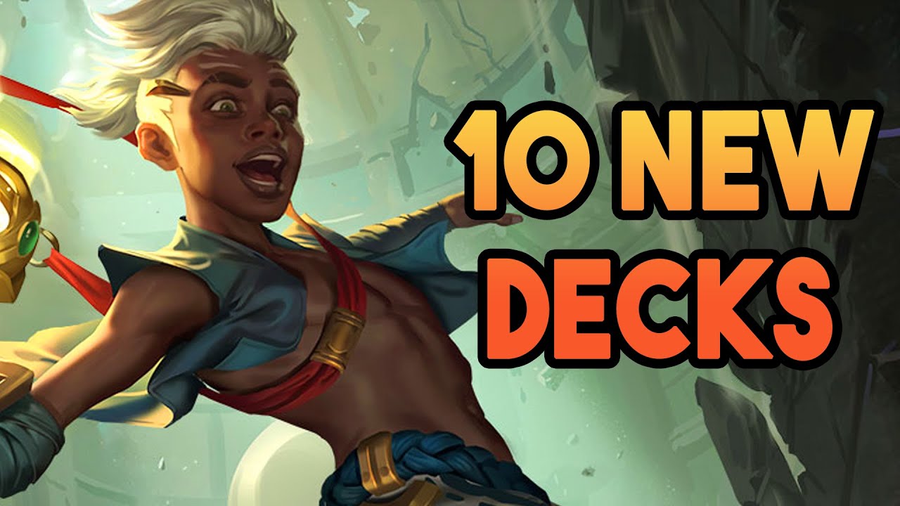 10 New Expansion Decks!  | Legends of Runeterra Guides (LoR)