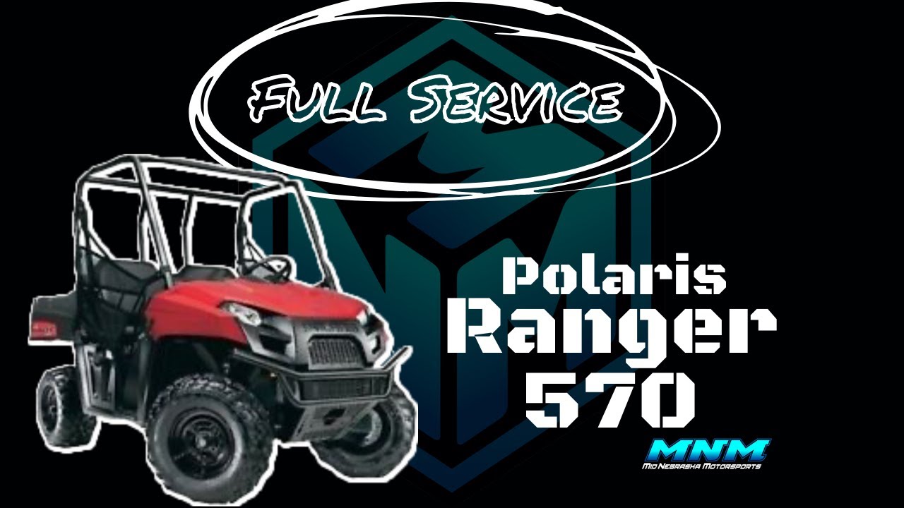 Polaris Ranger 570 Engine / Motor Full service - Oil Change Maintenance Gearcase Filter