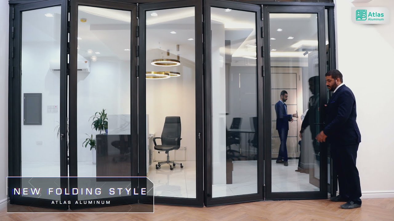 New Installux Folding Door & Structural Windows by Atlas Aluminum