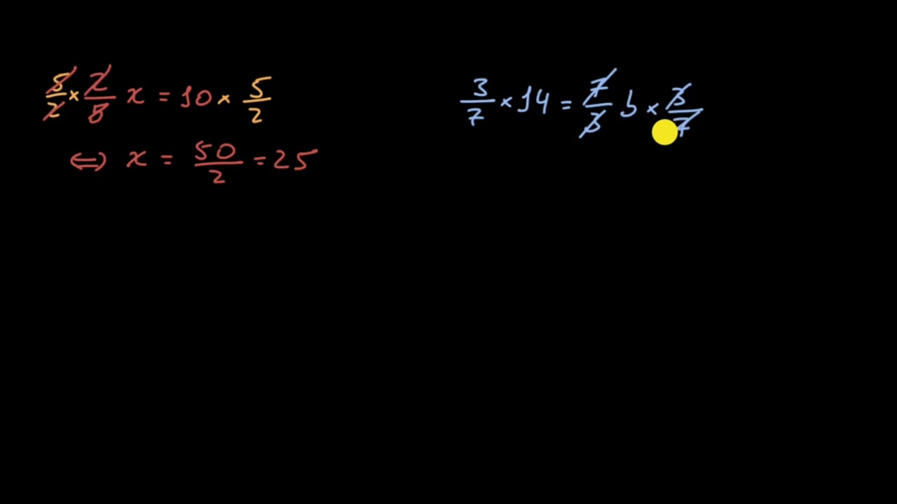 Equações com coeficientes fracionários - Khan Academy em português (8.º ano)